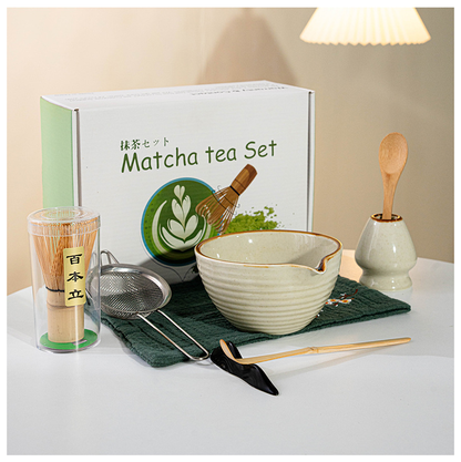 Matcha Tea Ceremony Premium Whisk Set | 8 pcs