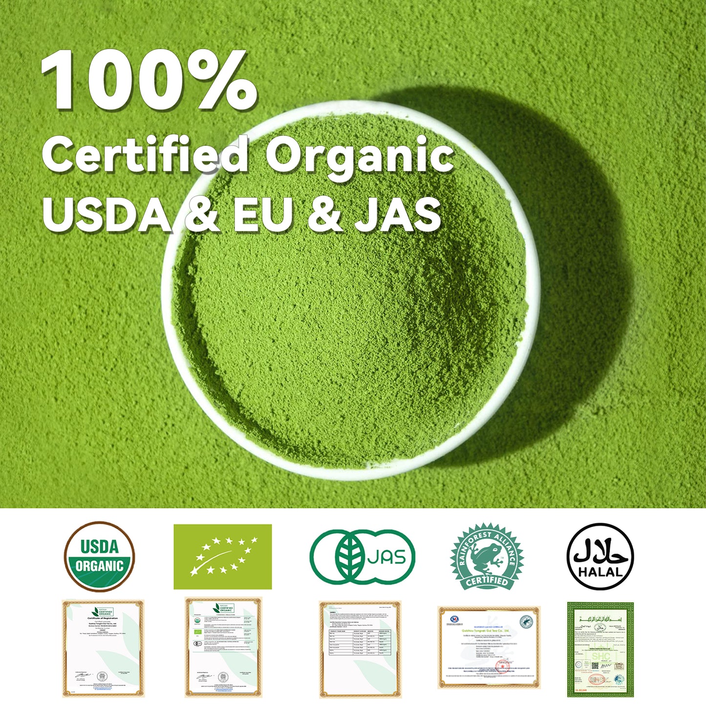 Ceremonial Grade Matcha Powder 30g | Organic and Halal