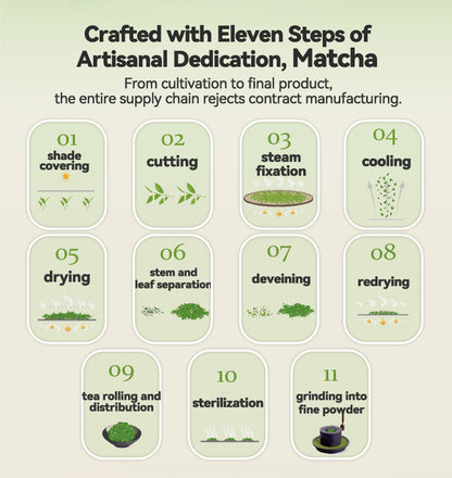 Ceremonial Grade Matcha Powder 50g | European Standard