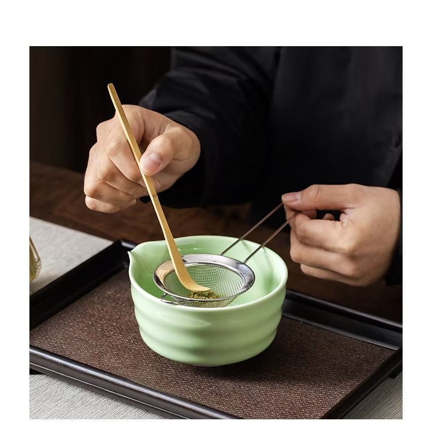 Premium Bamboo Matcha Whisk Set | 4 pcs